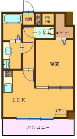 グランフォースときわ台の物件間取画像